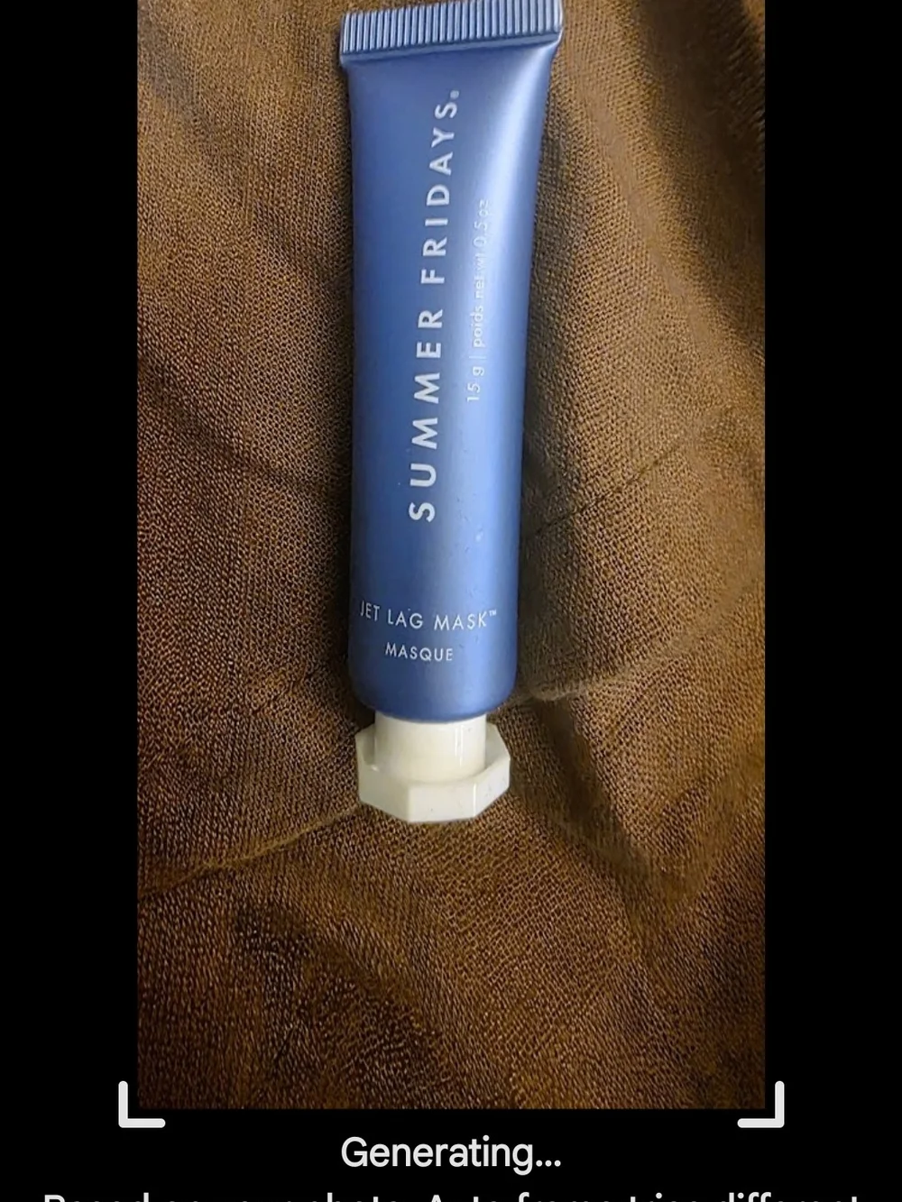 Summer Fridays Jet Lag Mask – Blue and White Tube